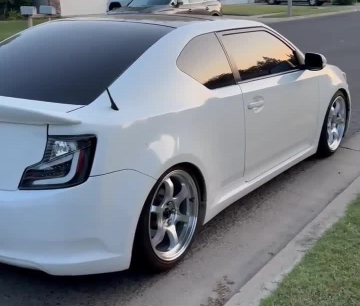Scion tC on Vors 18 inch wheels